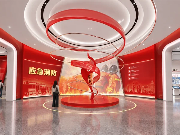 应急消防科普教育基地 · 应急消防序厅-AI